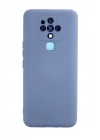Mey İthalat®  Tecno Camon 16 Kılıf Nano içi Kadife Silikon - Gri