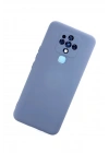 Mey İthalat®  Tecno Camon 16 Kılıf Nano içi Kadife Silikon - Gri