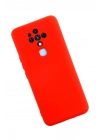 Mey İthalat®  Tecno Camon 16 Kılıf Nano içi Kadife Silikon - Kırmızı