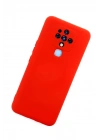 Mey İthalat®  Tecno Camon 16 Kılıf Nano içi Kadife Silikon - Kırmızı