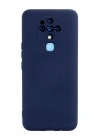 Mey İthalat®  Tecno Camon 16 Kılıf Nano içi Kadife Silikon - Lacivert