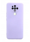 Mey İthalat®  Tecno Camon 16 Kılıf Nano içi Kadife Silikon - Lila