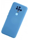 Mey İthalat®  Tecno Camon 16 Kılıf Nano içi Kadife Silikon - Mavi