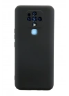 Mey İthalat®  Tecno Camon 16 Kılıf Nano içi Kadife Silikon - Siyah