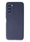 Mey İthalat®  Tecno Camon 18 Kılıf First Silikon - Lacivert