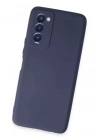 Mey İthalat®  Tecno Camon 18 Kılıf First Silikon - Lacivert