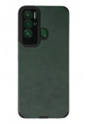 Mey İthalat®  Tecno Pova Neo Kılıf Loop Deri Silikon - Yeşil