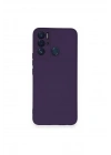 Mey İthalat®  Tecno Pova Neo Kılıf Nano içi Kadife Silikon - Mor