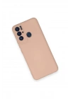 Mey İthalat®  Tecno Pova Neo Kılıf Nano içi Kadife Silikon - Pudra