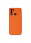 Mey İthalat®  Tecno Pova Neo Kılıf Nano içi Kadife Silikon - Turuncu