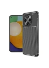 Mey İthalat®  Tecno Spark 30 Pro Kılıf Auto Focus Karbon Kapak - Siyah