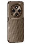 Mey İthalat®  Tecno Spark 30C Kılıf Auto Focus Karbon Kapak - Kahverengi