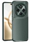 Mey İthalat®  Tecno Spark 30C Kılıf Auto Focus Karbon Kapak - Koyu Yeşil