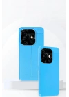 Mey İthalat®  Tecno Spark Go 2024 Kılıf Auto Focus Kapak - Mavi