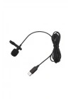 Mey İthalat®  Type-C 2 Metre Double Mikrofon - Siyah
