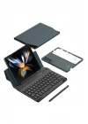 Mey İthalat®  Universal Universal Kılıf Fold Klavye - Koyu Yeşil