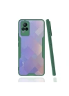 Mey İthalat®  Vivo V21e Kılıf Platin Silikon - Yeşil