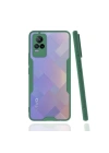 Mey İthalat®  Vivo V21e Kılıf Platin Silikon - Yeşil