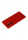 Mey İthalat®  Vivo V29 Lite Kılıf Nano içi Kadife Silikon - Kırmızı