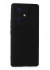Mey İthalat®  Vivo V29 Lite Kılıf Nano içi Kadife Silikon - Siyah
