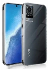 Mey İthalat®  Vivo V30 5G Kılıf Lüx Şeffaf Silikon