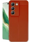 Mey İthalat®  Vivo V30 Lite 4G Kılıf Auto Focus Kapak - Kırmızı