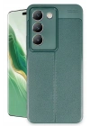 Mey İthalat®  Vivo V30 Lite 4G Kılıf Auto Focus Kapak - Koyu Yeşil