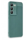 Mey İthalat®  Vivo V30 Lite 4G Kılıf Auto Focus Kapak - Koyu Yeşil