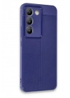Mey İthalat®  Vivo V30 Lite 4G Kılıf Auto Focus Kapak - Lacivert