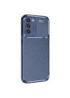 Mey İthalat®  Vivo V30 Lite 4G Kılıf Auto Focus Karbon Kapak - Lacivert