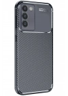 Mey İthalat®  Vivo V30 Lite 4G Kılıf Auto Focus Karbon Kapak - Siyah