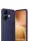Mey İthalat®  Vivo V60 5G Auto Focus Karbon Kapak - Lacivert