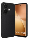 Mey İthalat®  Vivo V60 5G Auto Focus Karbon Kapak - Siyah