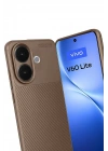 Mey İthalat®  Vivo V60 Lite Auto Focus Karbon Kapak - Kahverengi