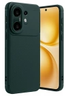 Mey İthalat®  Vivo X200 FE Auto Focus Karbon Kapak - Koyu Yeşil