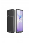 Mey İthalat®  Vivo Y11S Kılıf Auto Focus Karbon Kapak - Siyah