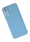 Mey İthalat®  Vivo Y11S Kılıf Lansman Glass Kapak - Mavi