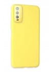 Mey İthalat®  Vivo Y11S Kılıf Lansman Glass Kapak - Sarı