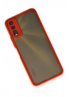 Mey İthalat®  Vivo Y11S Kılıf Montreal Silikon Kapak - Kırmızı