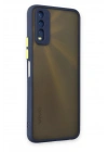 Mey İthalat®  Vivo Y11S Kılıf Montreal Silikon Kapak - Lacivert