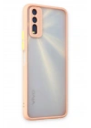 Mey İthalat®  Vivo Y11S Kılıf Montreal Silikon Kapak - Pembe