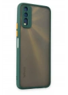 Mey İthalat®  Vivo Y11S Kılıf Montreal Silikon Kapak - Yeşil