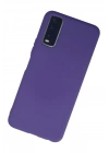 Mey İthalat®  Vivo Y11S Kılıf Nano içi Kadife Silikon - Mor