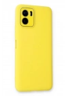Mey İthalat®  Vivo Y15S Kılıf Lansman Glass Kapak - Sarı