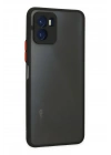 Mey İthalat®  Vivo Y15S Kılıf Montreal Silikon Kapak - Siyah