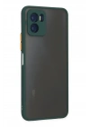 Mey İthalat®  Vivo Y15S Kılıf Montreal Silikon Kapak - Yeşil