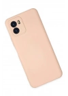 Mey İthalat®  Vivo Y15S Kılıf Nano içi Kadife Silikon - Pudra