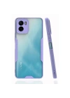 Mey İthalat®  Vivo Y15S Kılıf Platin Silikon - Lila