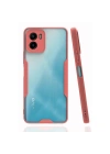 Mey İthalat®  Vivo Y15S Kılıf Platin Silikon - Pembe
