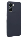 Mey İthalat®  Vivo Y16 Kılıf First Silikon - Lacivert
